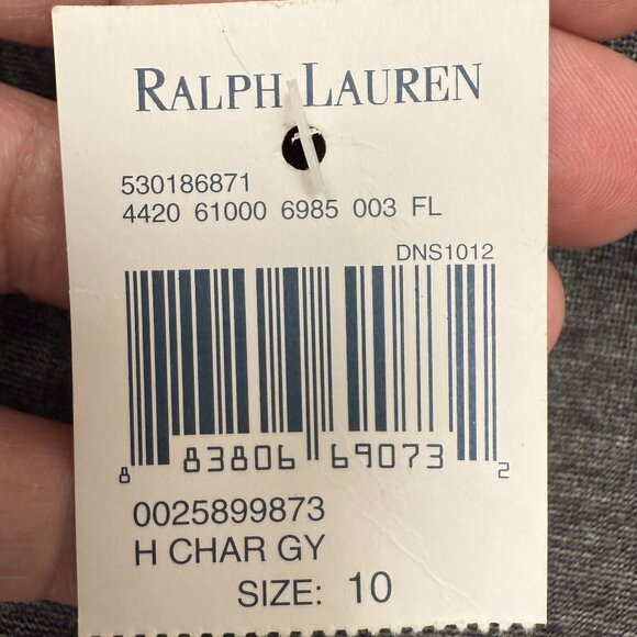 RALPH LAUREN Women's NWT Sheath Dress w/Leather Patches | Size 10 - Picture 6 of 10